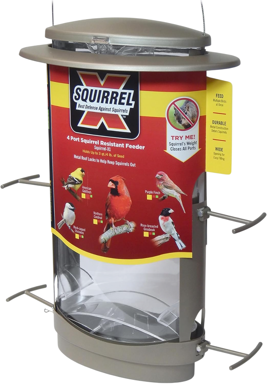 Squirrel X-1 Squirrel-Proof Bird Feeder